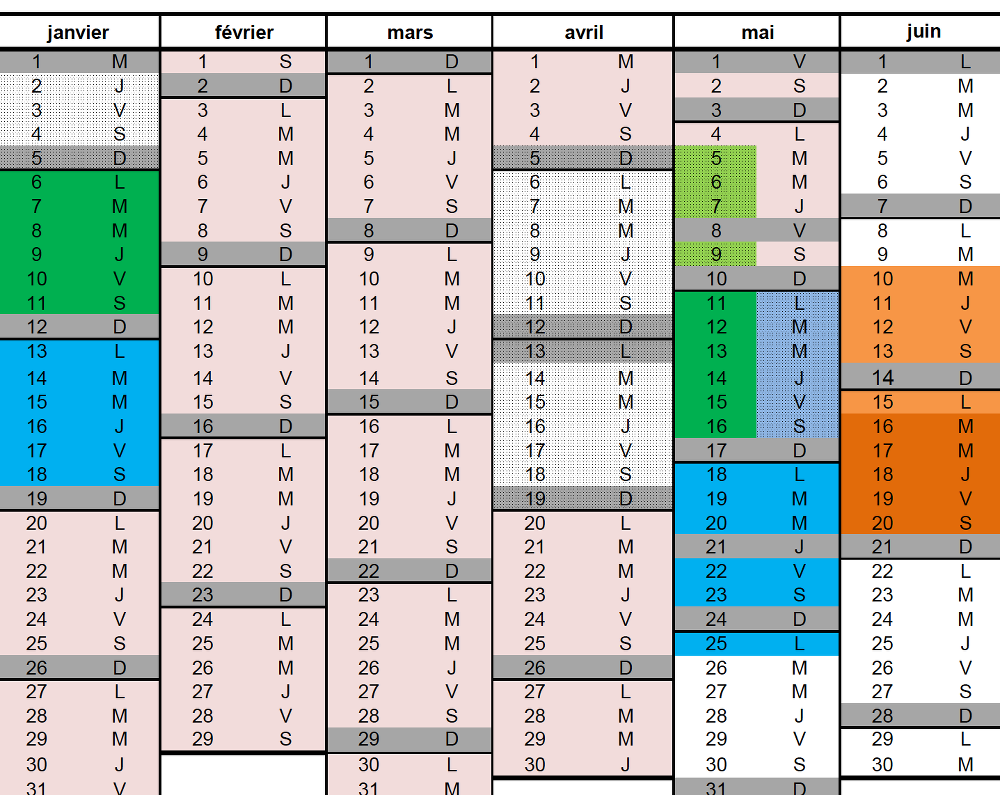 Calendrier Universitaire Paris Sud 2022 2023 Calendrier Mensuel 2022